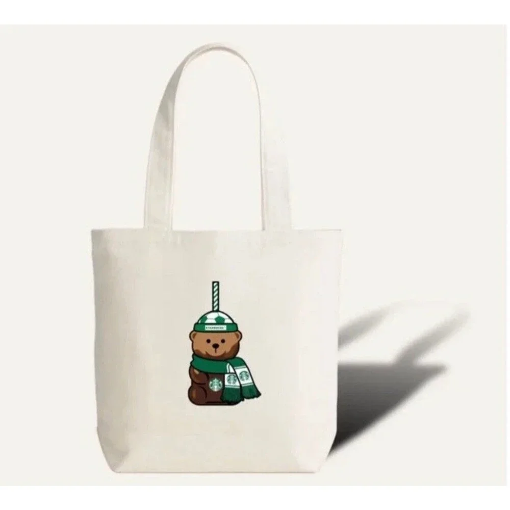 BRAND NEW Starbucks Bearista™ Tote Bag - Soccer Edition Reserve Exclusive